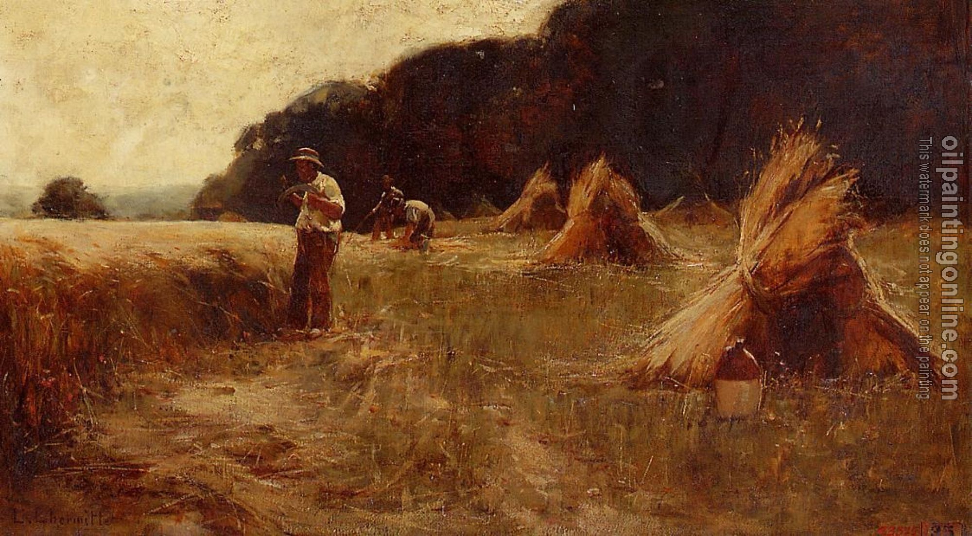 Lhermitte, Leon Augustin - The Harvesters